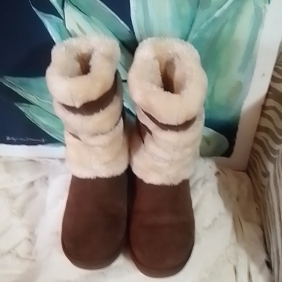 Natural Reflections Bernie Sharking Boots Women's SZ 8 - Picture 3 of 8